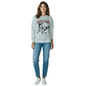 Shien Sweater  Size S White   100% Polyester Brooklyn west Coast   #278